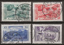 CH129 - Paysages 1914-1918 vollstempel