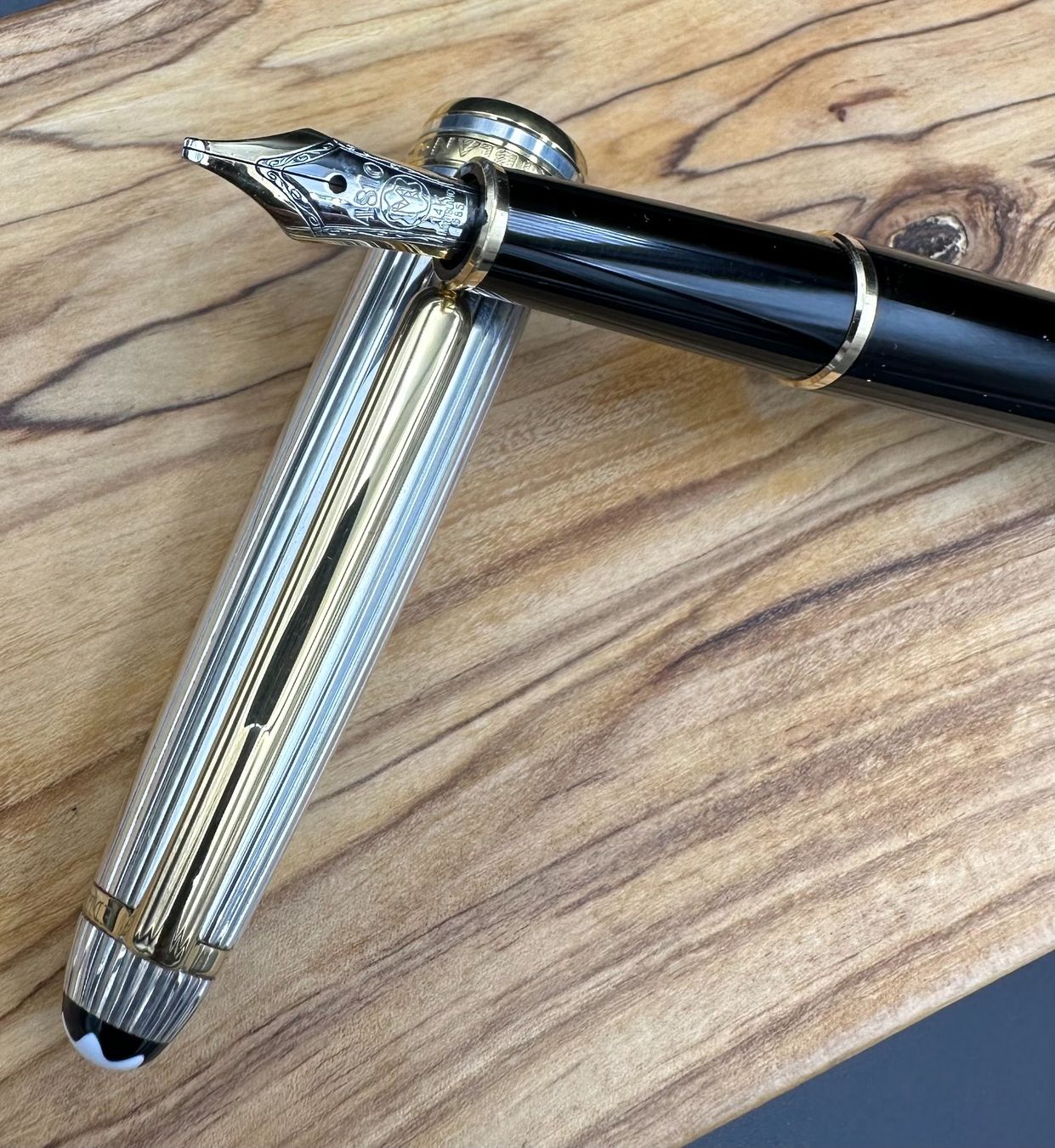 Montblanc Penna & Evidenziatori: Montblanc Meisterstück Solitaire Due Classique Set – Usato da Beringen venduto da Luxinu 4