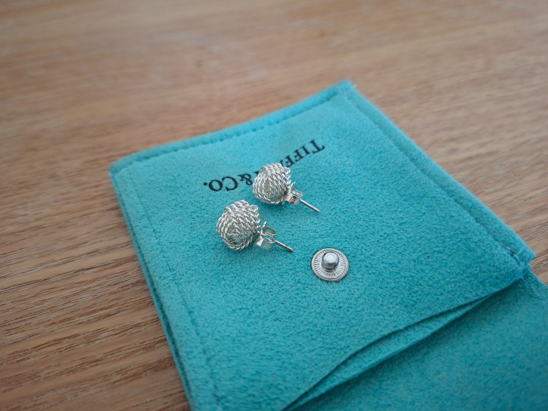Tiffany & Co. Orecchini pendenti & Orecchini a lobo: Tiffany&Co.Twist Knot Stud Earrings/Ohrstecker/Silver 925! – Usato da Goldach venduto da mamakotzi 7
