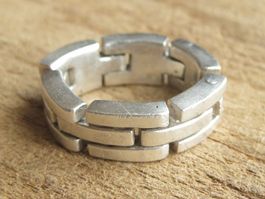 Vintage Ring Silber 925 aus 6 Elemementen Gr. 50
