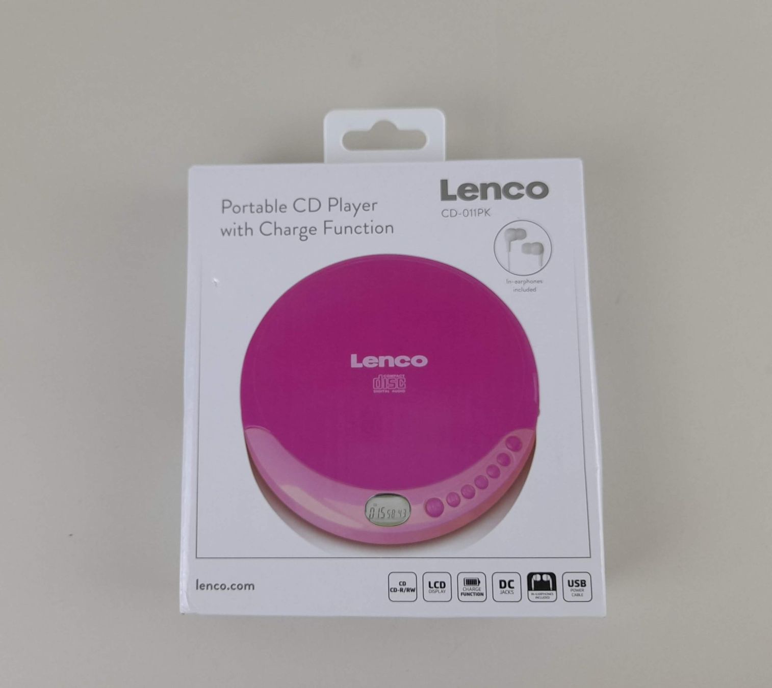 Lenco Tragbarer Mediaplayer: LENCO Tragbarer CD-Player mit Ladefunktion – Neu (gemäss Beschreibung) aus Liebefeld von Restwert_Liebefeld