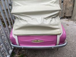 Kinderwagen Wisa Gloria pink mit Verdeck gebraucht