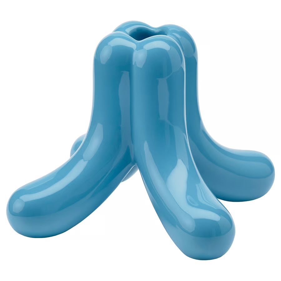 Ikea Portacandele: Ikea Gustaf Westman VINTERFINT Kerzenständer hellblau 11 cm – Nuovo e nell'imballaggio originale da Luzern venduto da pengmarket_gmbh