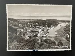 AK SG Rheineck mit Altem Rhein und Bodensee
