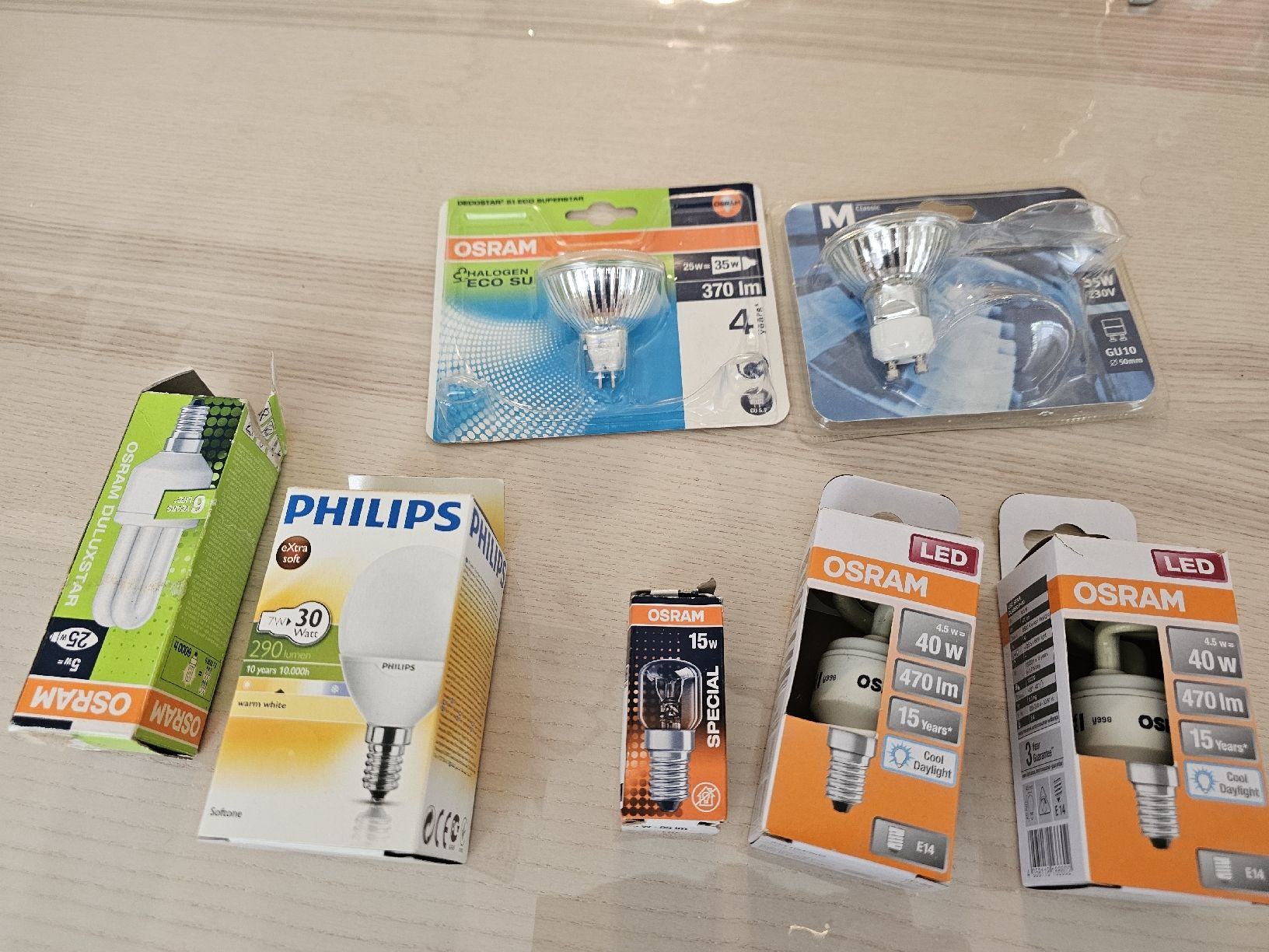 Lampade: Diverse Lampen-Sammlung: Osram, Philips, Halogen – Usato da Schliern b. Köniz venduto da maja035