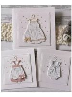Stanzschablone Nr. R104, Baby, Kleider (Sizzix geeignet)