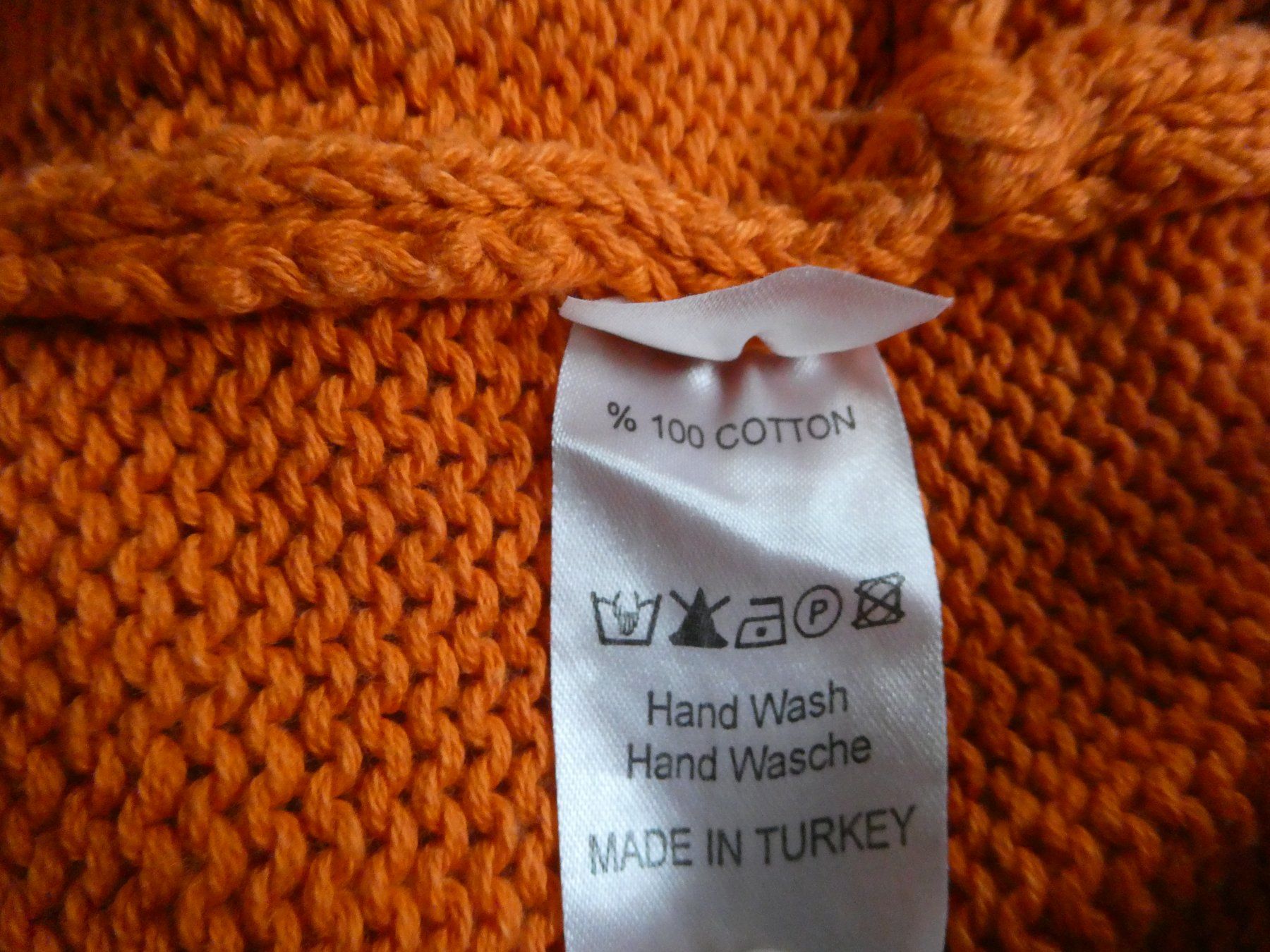 Maglioni & Felpe: Pullover orange, Baumwolle, sehr lässig, Gr. ca. 48 – Nuovo (secondo la descrizione) da Thierachern venduto da danyely67 3