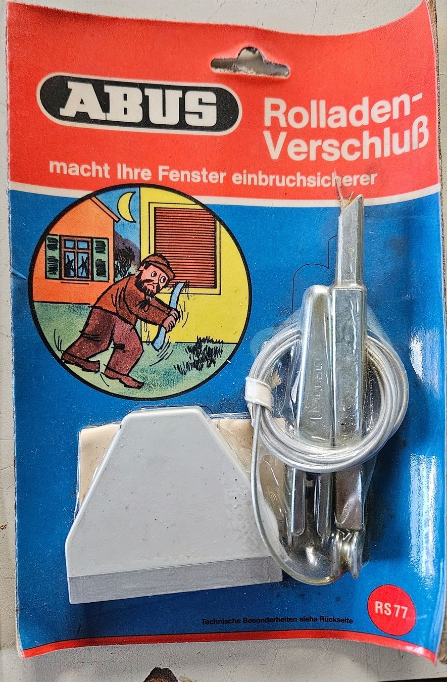 Ancore: 5 Stk ABUS Rollladen-Verschluss RS77 ! – Nuovo (secondo la descrizione) da Oberburg venduto da znas 2