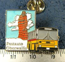 POSTAUTO PTT OBERWALLIS PIN GEPRÄGT