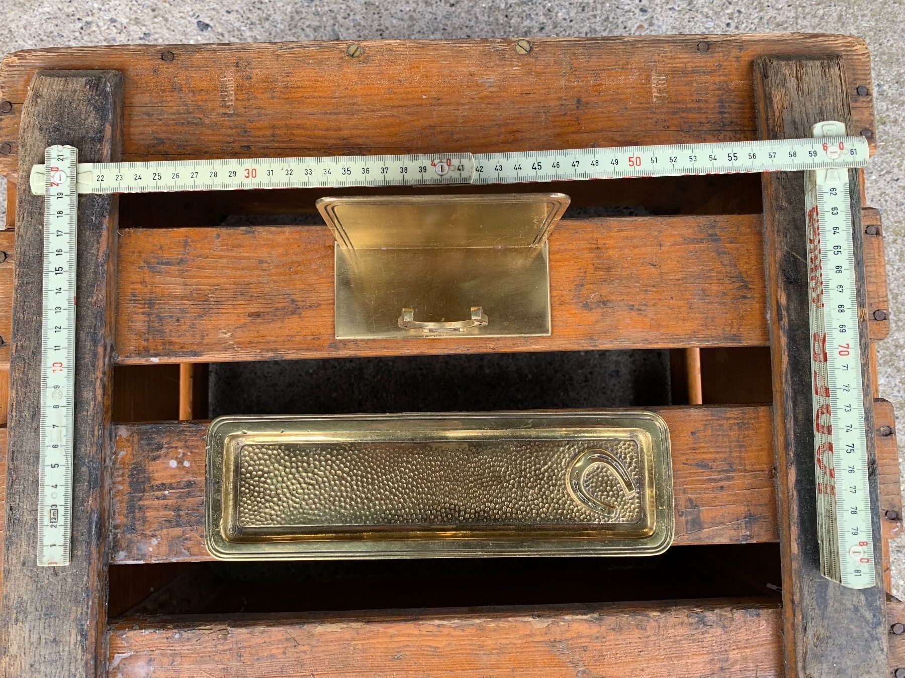 Figuren: schöne Walter Latscha Schreibtisch Garnitur – Gebraucht aus Feldbach von Olive1 9