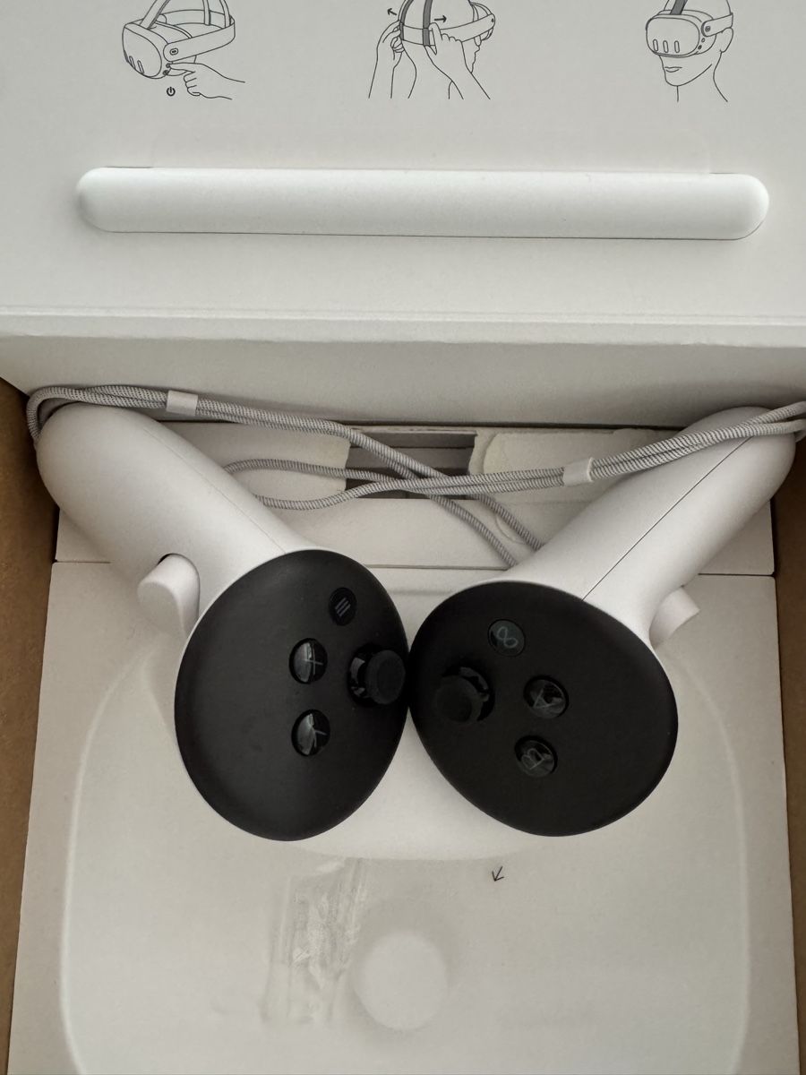 Meta Casco VR: Meta Quest 3 128 GB VR Headset mit OVP – Usato da Obernau venduto da den_vrp6 2