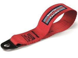 Martini Racing Abschleppschlaufe by Sparco rot FIA 3000kg