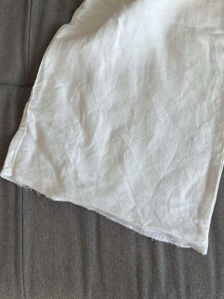 H&M Pantaloni: Weisse Leinenhose – Usato da Wil SG venduto da fam_r6xv 2