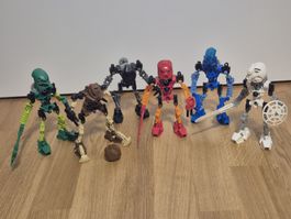 Set von 6 LEGO Bionicle Toa Mata (2001)