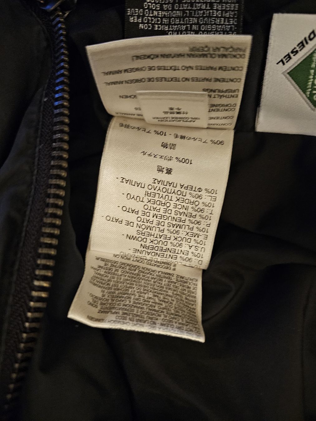 Diesel Cappotti: Original DIESEL Winterjacke (Daunen) – Usato da Schlieren venduto da 12341234ab 3