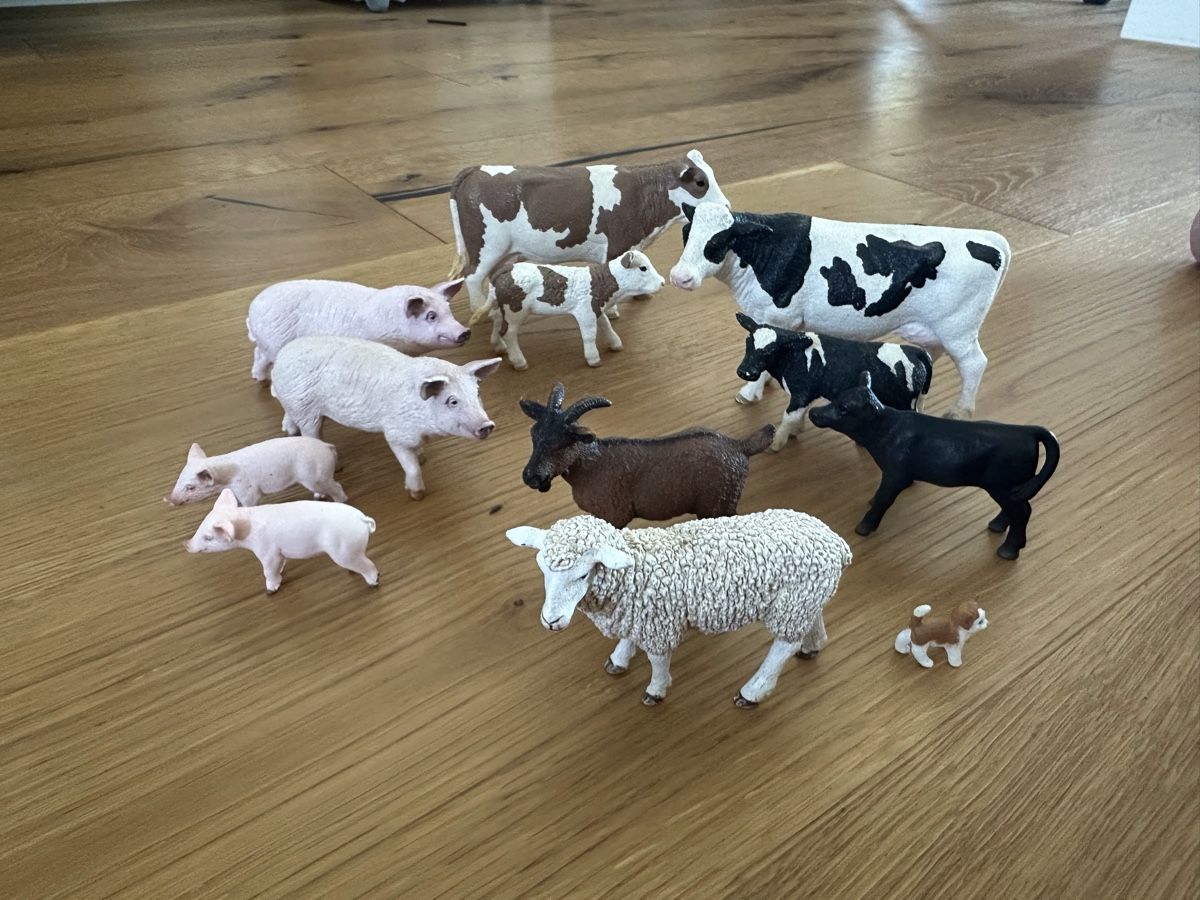 Schleich Spielzeuge: Schleich Bauernhof mit Zubehör – Gebraucht aus Baar von joro11 1