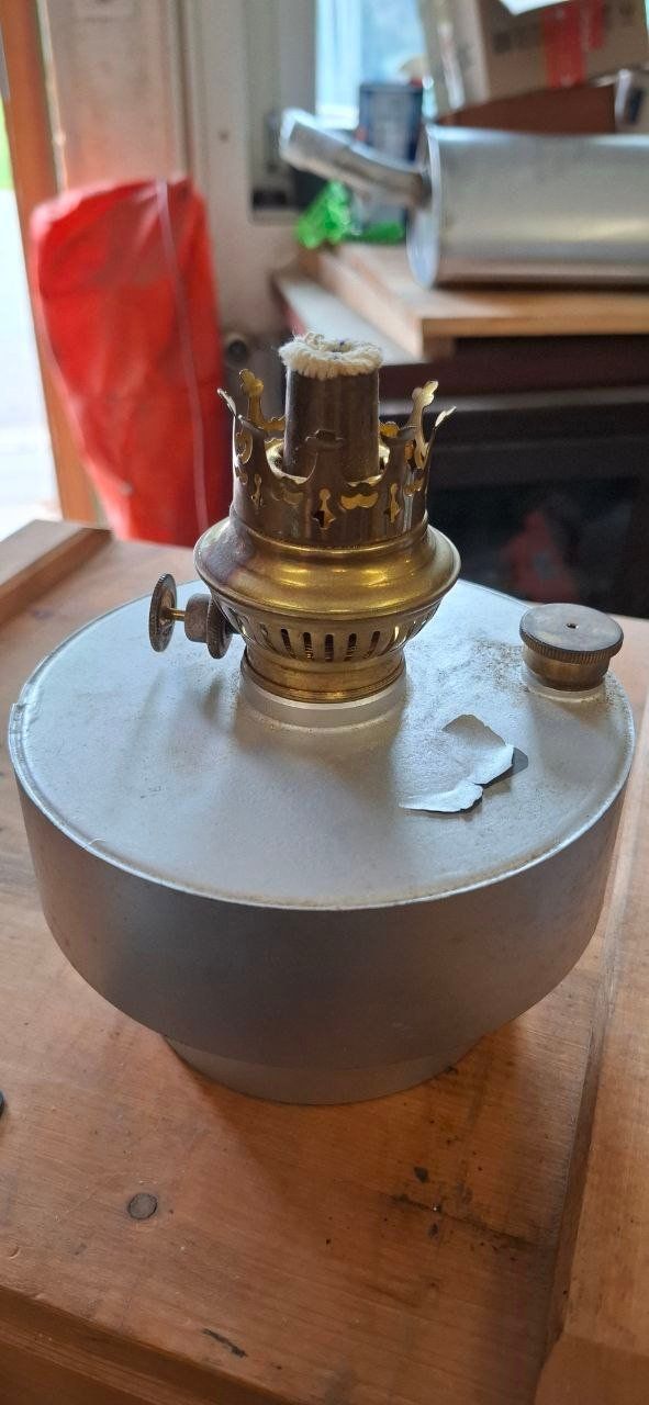 Lampade: Petroleumlampe und Signalscheiben eingefasst – Usato da Malix venduto da jul_7nhn 2