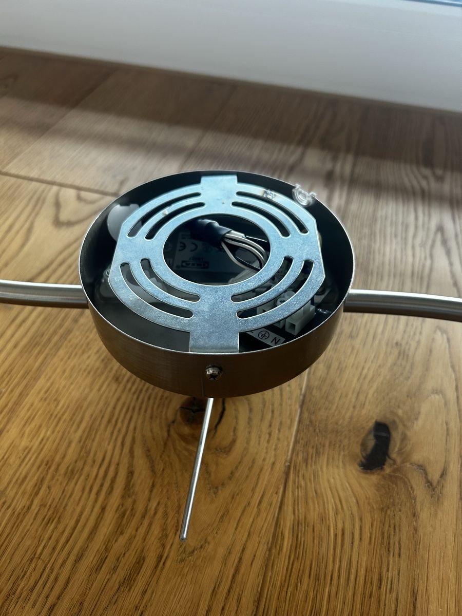 Ikea Lampadari & plafoniere: Edelstahl Lampe – Usato da Utzenstorf venduto da Microsaft 3