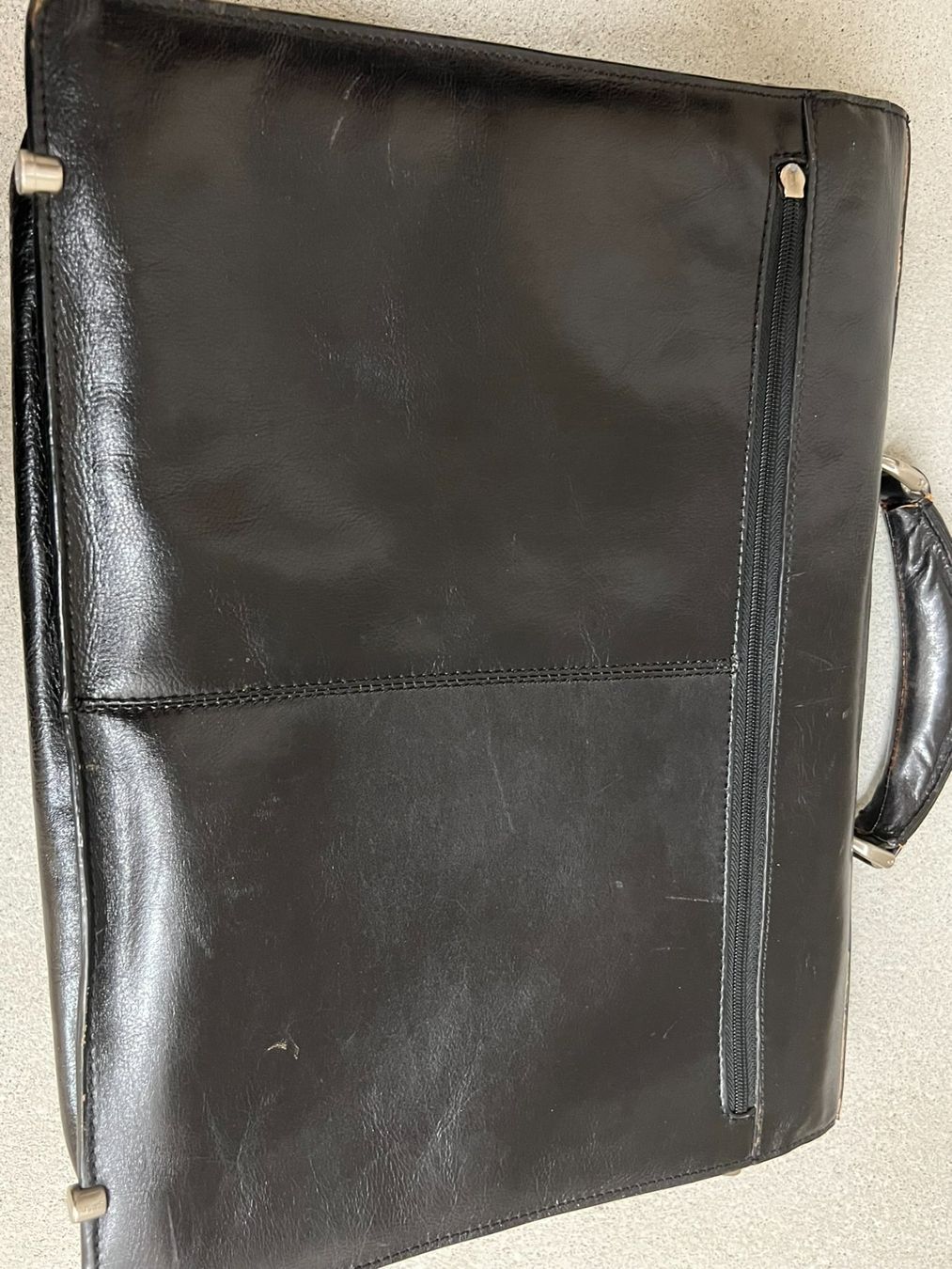 Valigie & Borse: Navyboot Aktentasche schwarz Leder/Nylon gebraucht – Usato da Volketswil venduto da Lootington_Post 6