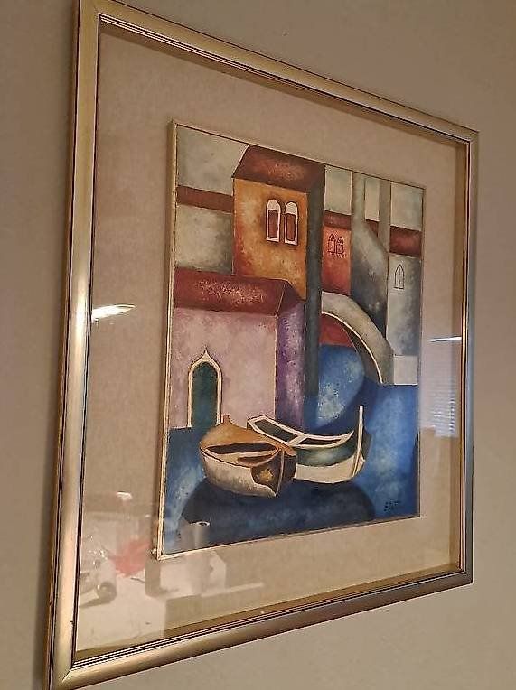 Dipinti: Elio De Pasco "Venezia" | Dipinto Originale con Certificato – Usato da Massagno venduto da alessandro041 4