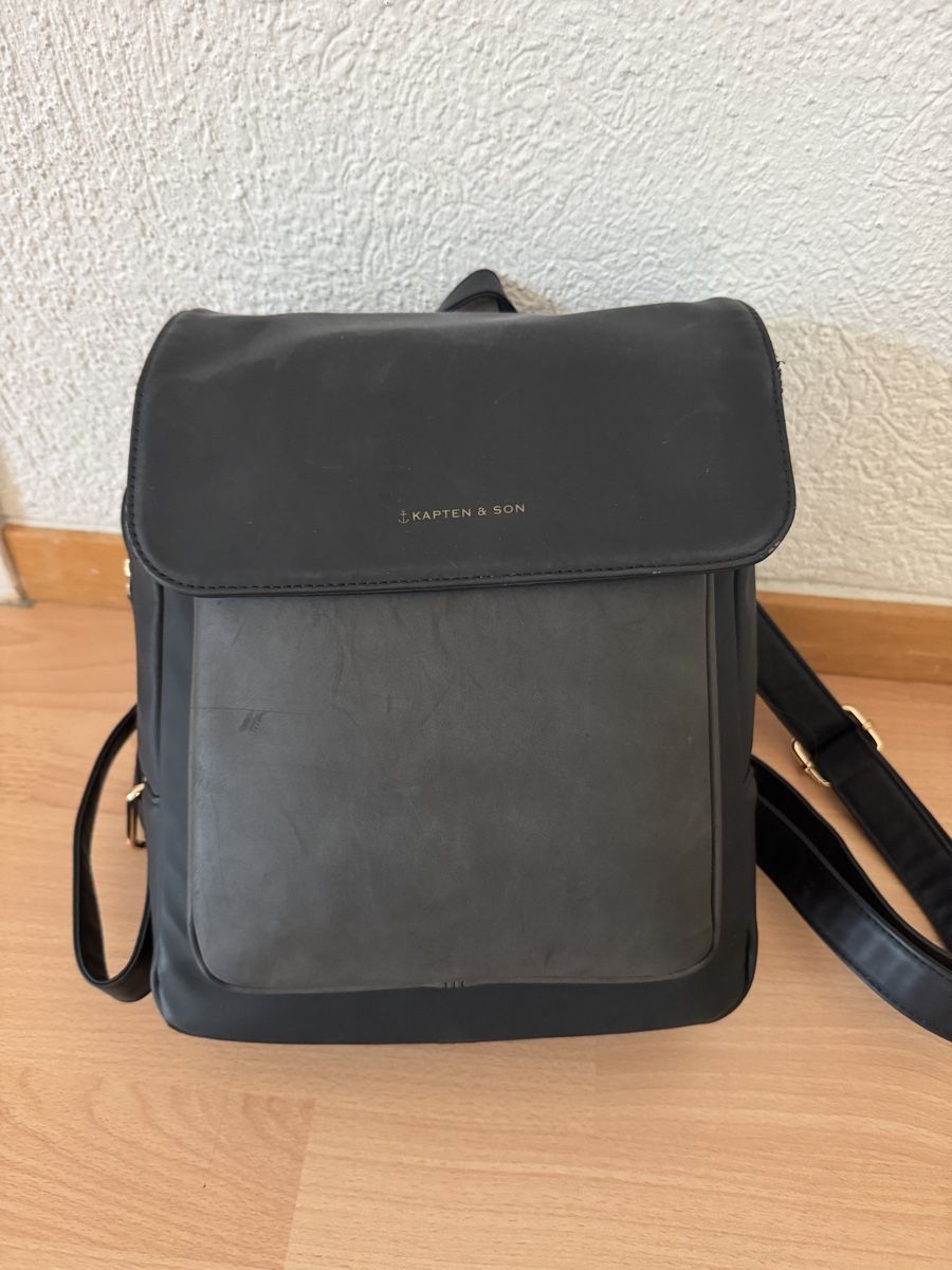 Kapten & Son Rucksäcke: KAPTEN & SON Rucksack, schwarz, Top Zustand – Neu (gemäss Beschreibung) aus Bern von rahelaner