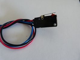 Mikroschalter 5A Wechsler mit Kabel neu