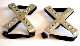 Rutschfeste Schuhkralle Schuh-Spikes Schutz auf Schnee + Eis