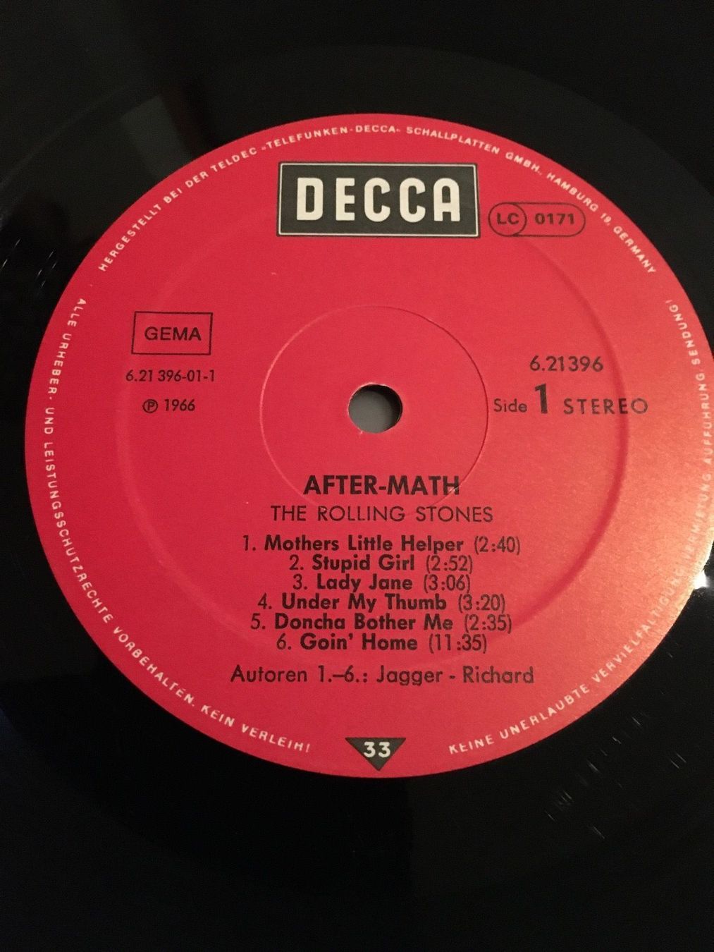 Vinyles: Rolling Stones After - Math in gutem Zustand – D'occasion à Faulensee par Mizuno06 2