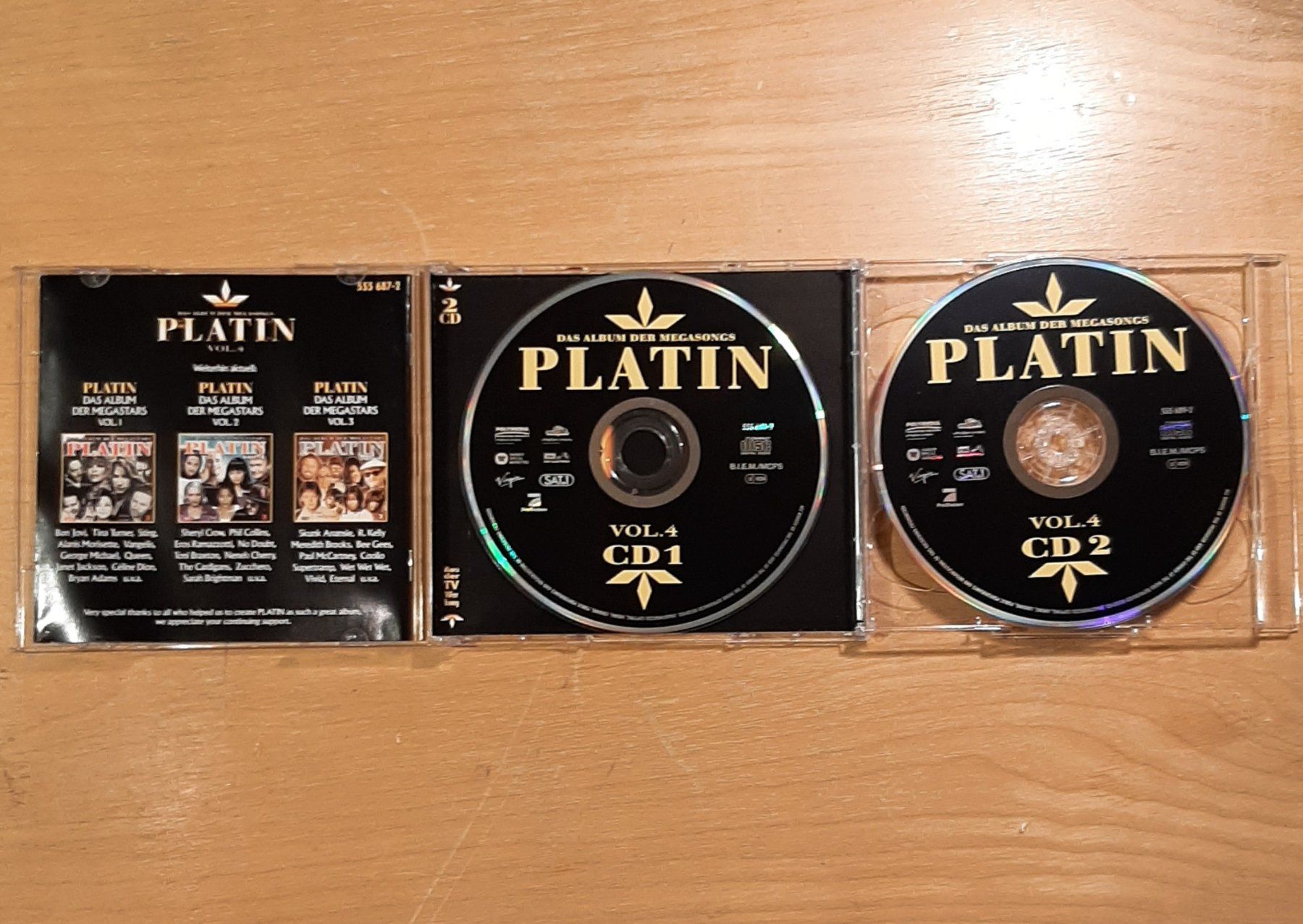 CDs: Platin Vol.4 - Album der Megastars, 2CD Hit Sampler 1998 – D'occasion à Schönenberg TG par breiti12 2