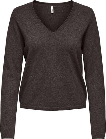 ONLY  🤎  langarm pullover braun  XL   ** neu mit Etikett **