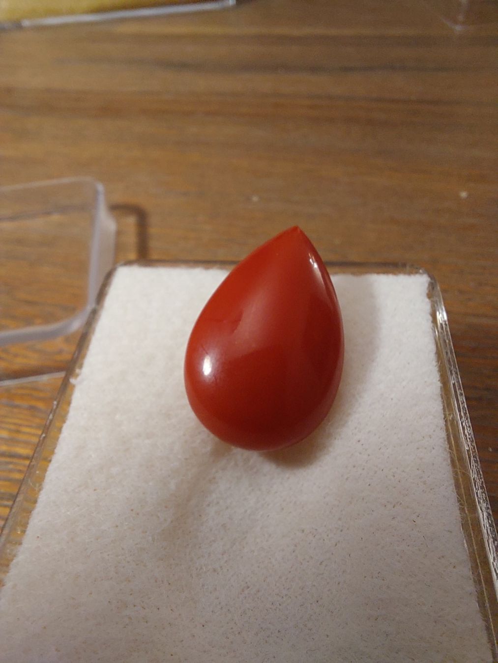 Pietre preziose: Korallen-Tropfen 13.70 Carat – Nuovo (secondo la descrizione) da Klingnau venduto da Tamina5 1
