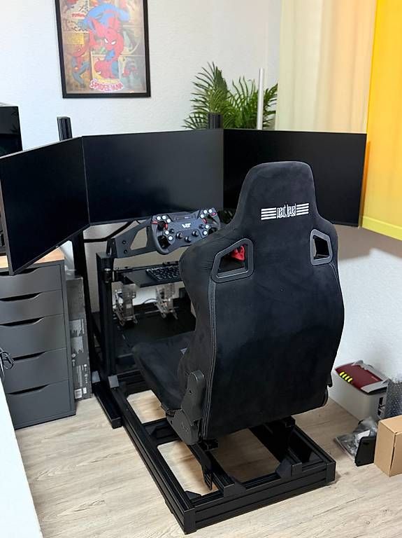 Controller: Sim Racing Cockpit inkl. hochwertige Hardware (NEU) – Neu (gemäss Beschreibung) aus Bösingen von SuperMarioFlash