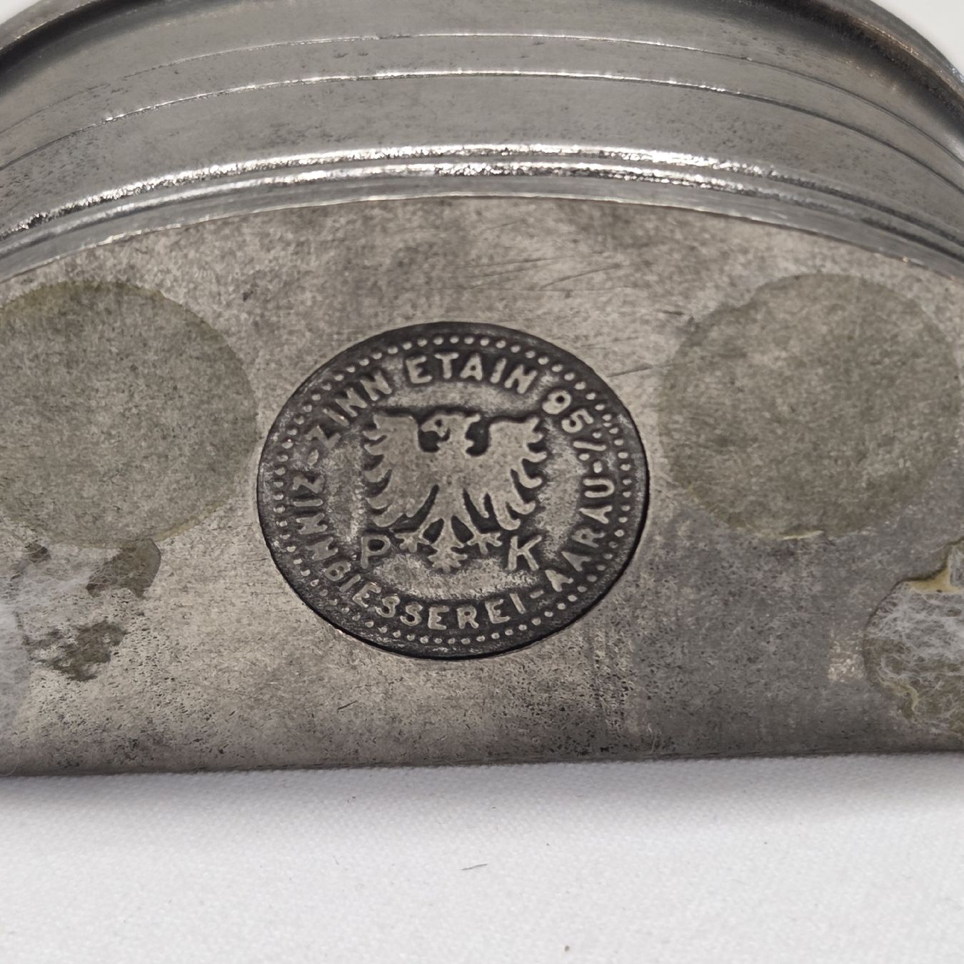 Zuccheriere: Zinn Döschen Wanddose Antik – Usato da Stans venduto da Ducati16 3