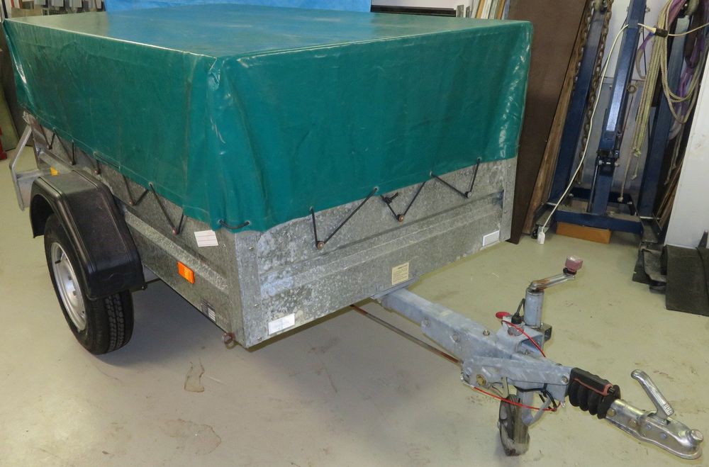 Sachentransportanhänger Humbaur HB 100 Brücke m.Verd. ab MFK 2