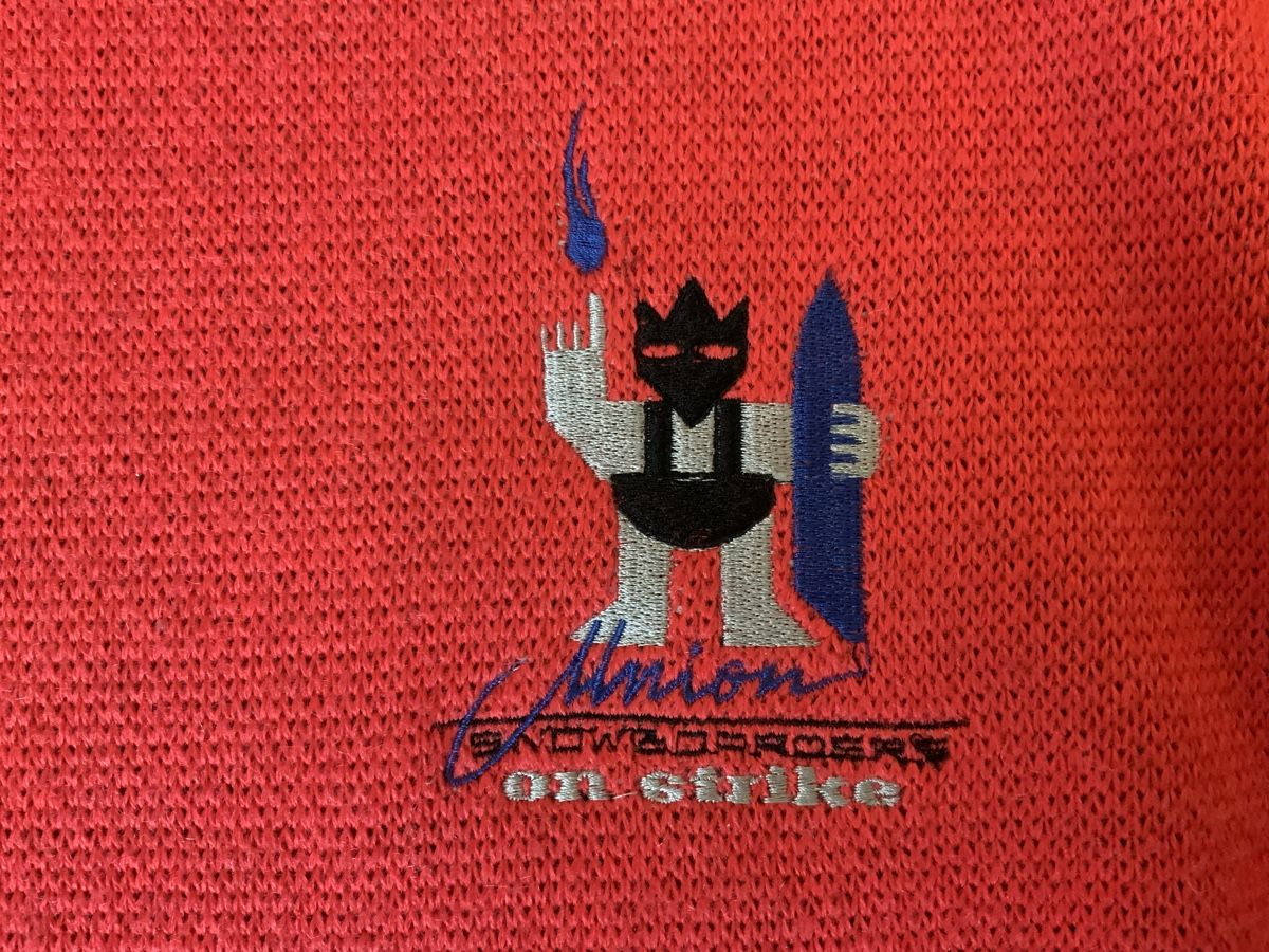 Pullover & Sweatshirts: Killer Loop Snowboarder Pulli XL rot gestreift Jacquard – Gebraucht aus Zürich von freeheelfex 1