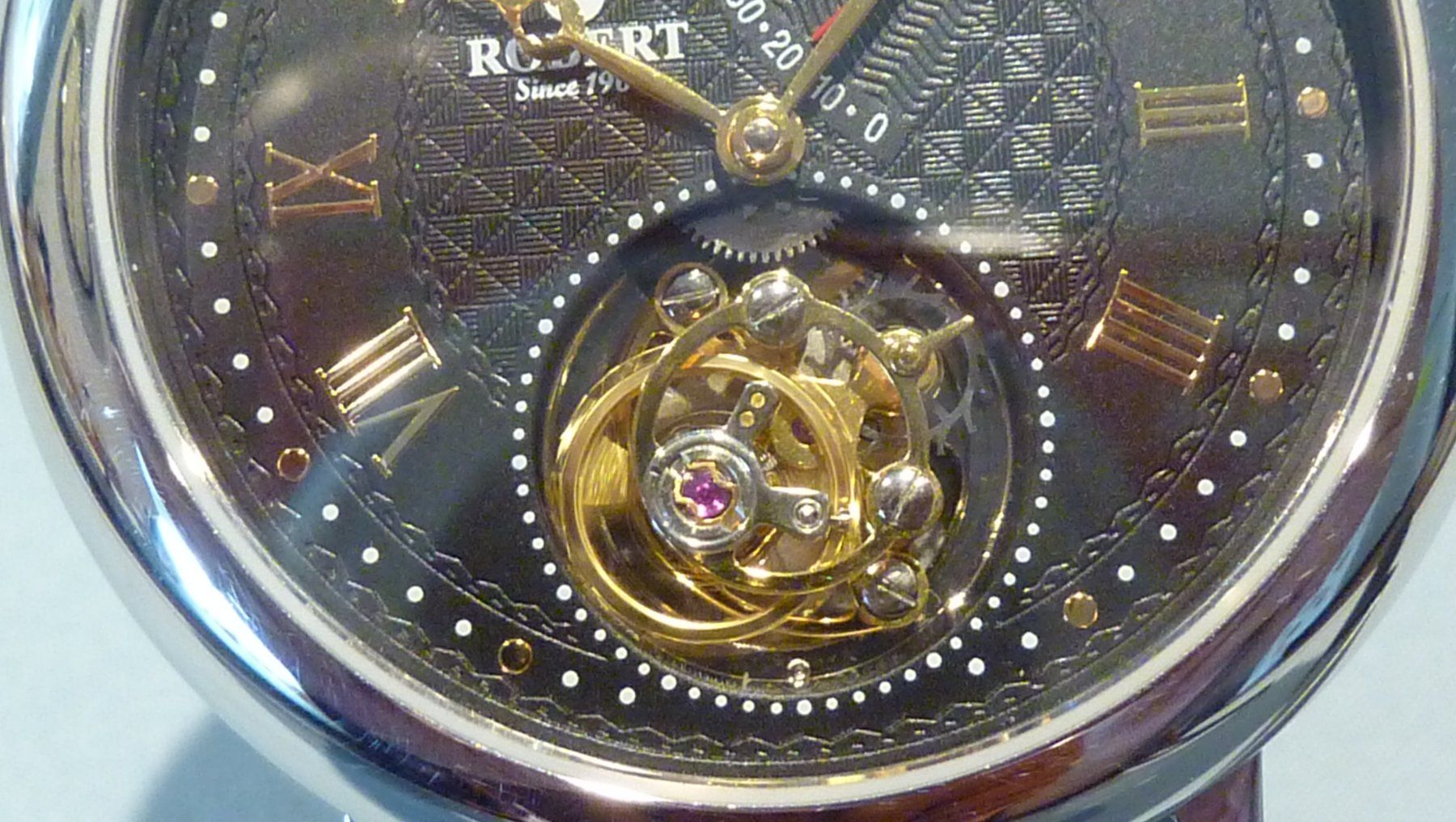 Orologi: Echtes Tourbillon, Glasboden,  Full Set – Nuovo (secondo la descrizione) da Reinach venduto da Kerlchen 1