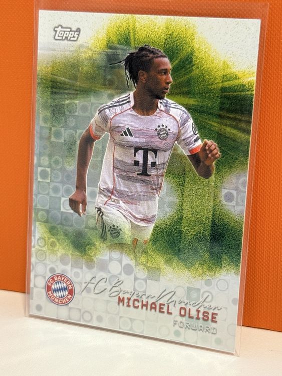 Carte Topps Total Football Michael Olise /75 - Bayern Munich 2024