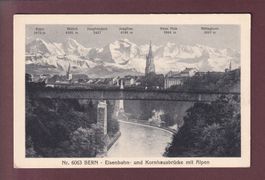 BERN - Eisenbahnbrücke
