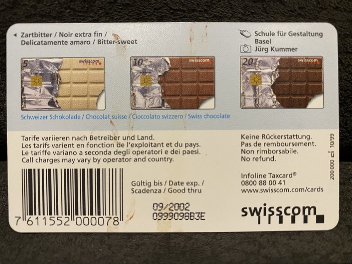 Telefon- & Taxkarten: Taxcard S3 – Gebraucht aus Lausanne von babacard10 1