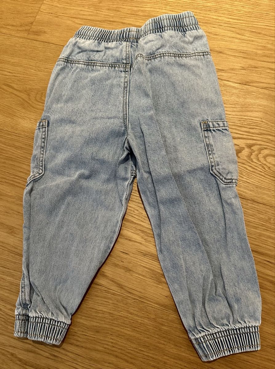 Manor Pantaloni: Kinder Manor Jeans Hose blau Grösse 92  – Usato da Untersiggenthal venduto da sil_td6n 3