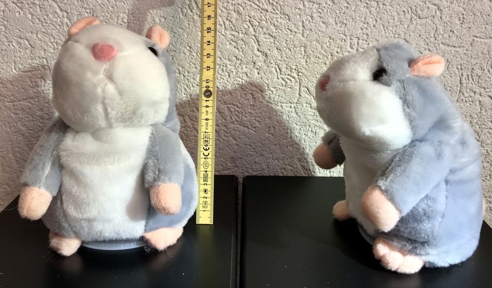Vente chaude de hamster en peluche parlant à répétition jouet électronique inter