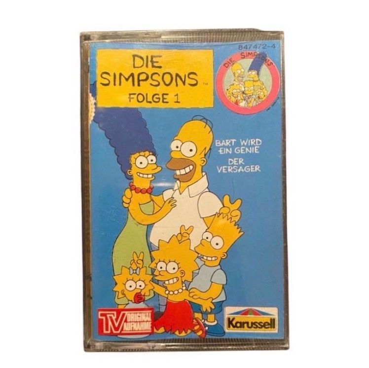 Kompaktkassetten: die Simpsons Folge 1 Karussell Kassette – Gebraucht aus Teufenthal AG von Retro-Stash-Shop