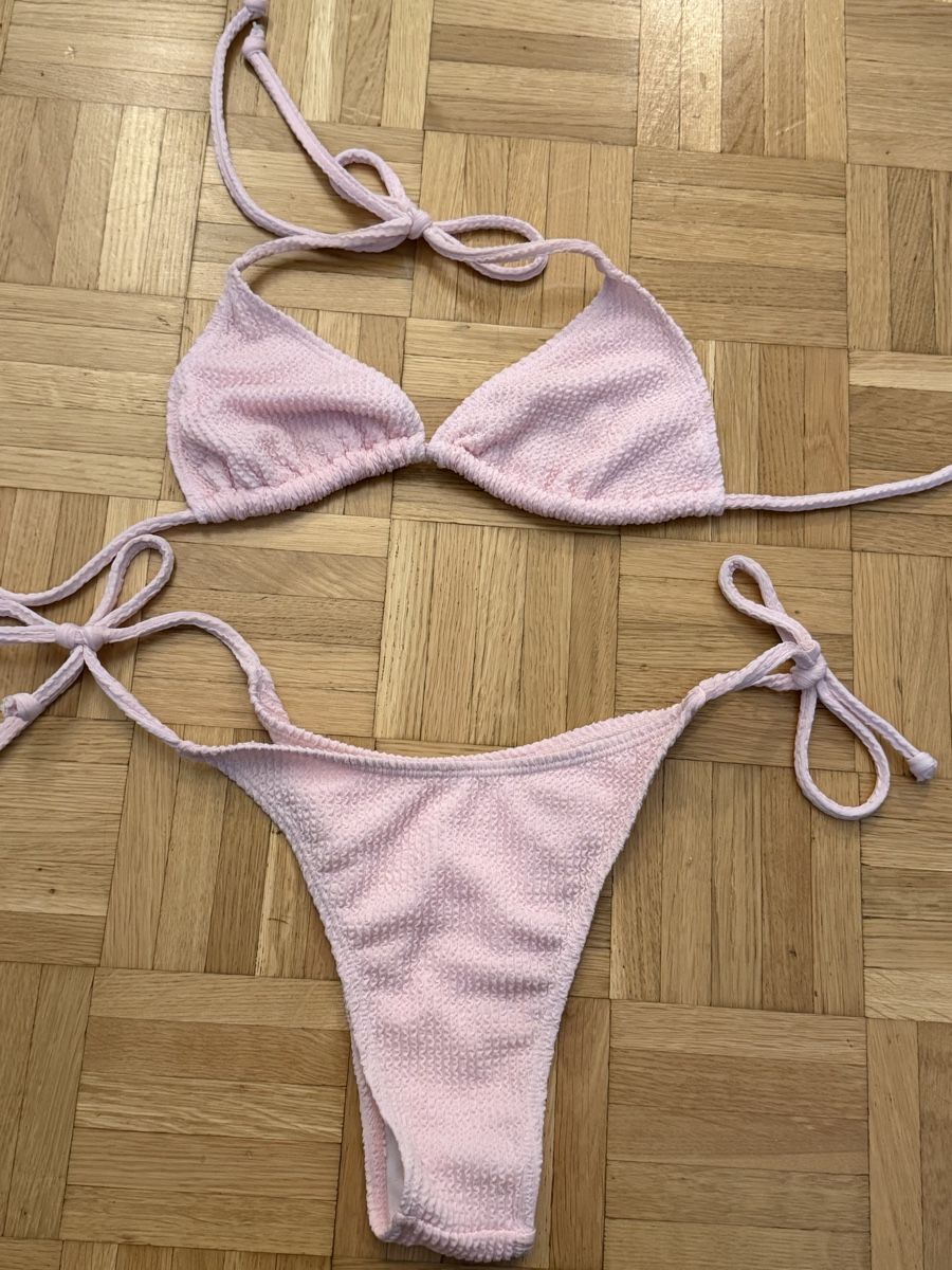 Costumi da bagno & Bikini: Bikini Set in rosa und schwarz – Usato da Basel venduto da jul_fx99