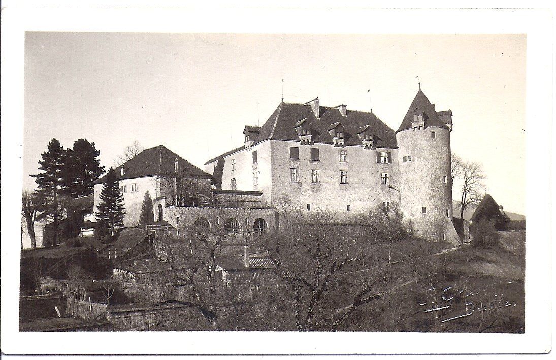Cartoline postali: GRUYÈRE, le château – Nuovo (secondo la descrizione) da Les Verrières venduto da Scampi0