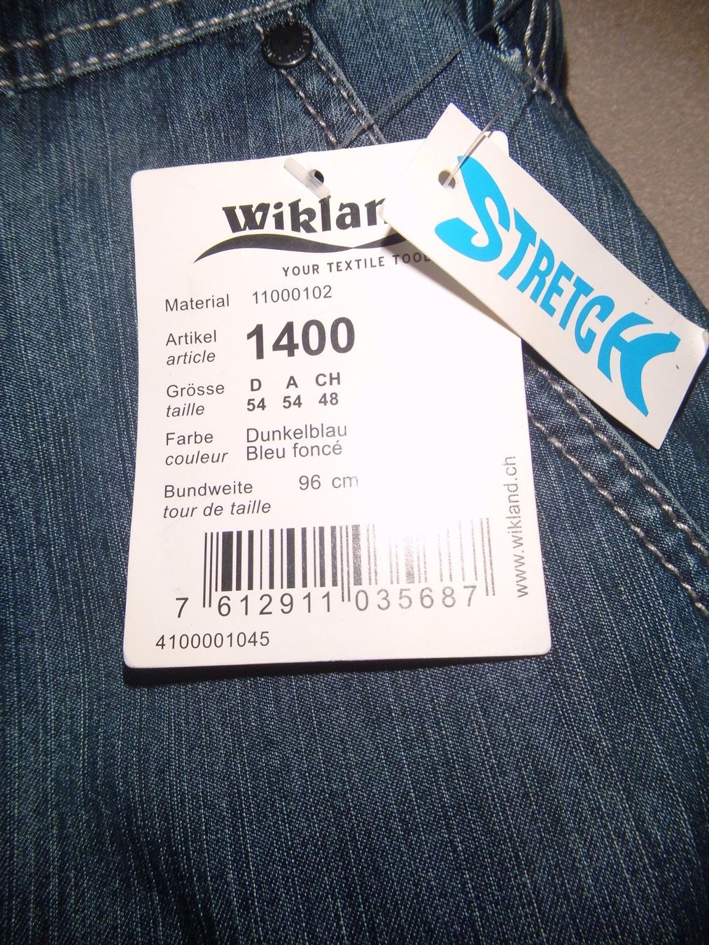Wikland Pantaloni: Wikland Arbeitshose – Nuovo e nell'imballaggio originale da St Gallen venduto da Hrabbit 6