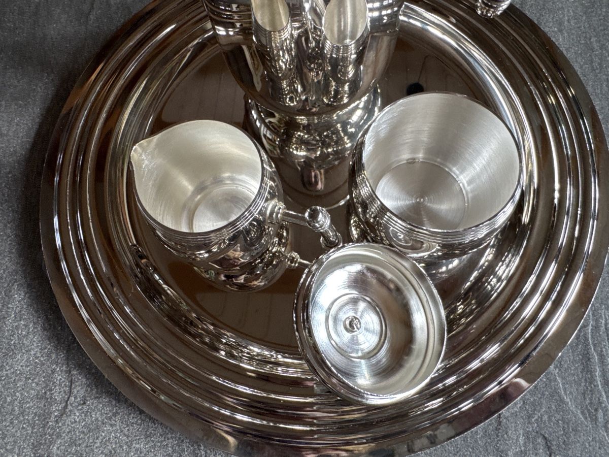 Set di piatti: Mid-century Kaffeeservice aus Nachlass – Usato da Frauenkappelen venduto da leola1973 2