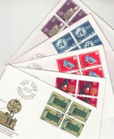 SBK 476 - 480 im 4er-Block FDC PTT
