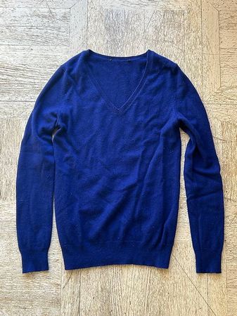 Cashmere Pullover Blau
