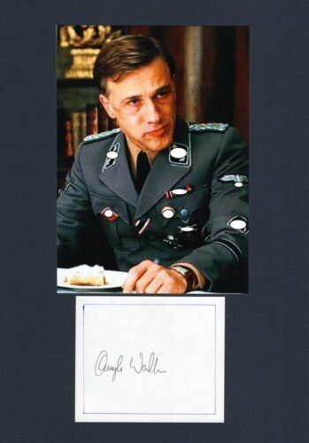 Autogramme: Christoph Waltz / Passepartout  / Autogramm!! – Gebraucht aus Egg b. Zürich von Dbunny 1