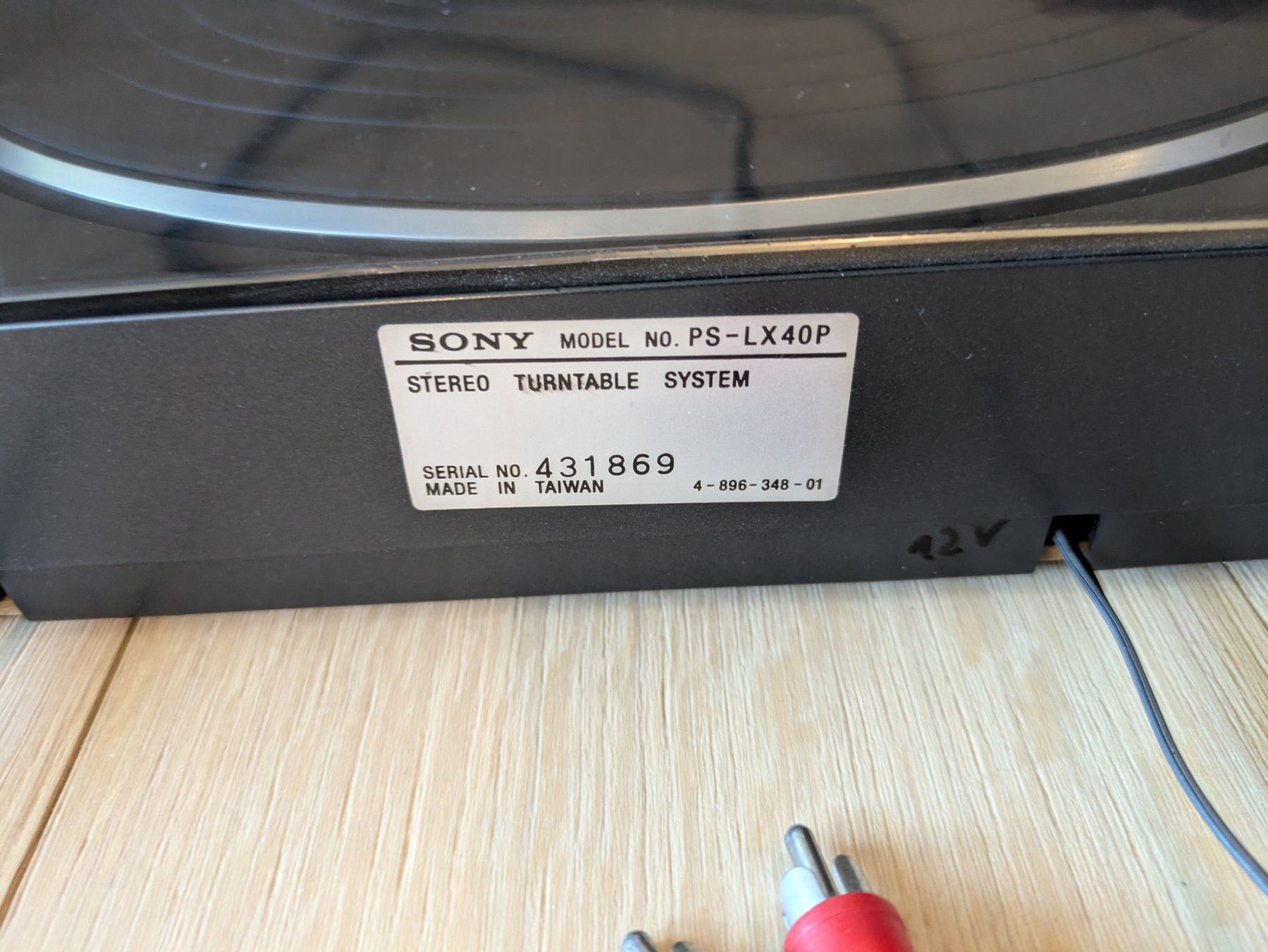 Sony Giradischi: Platine Sony PS-LX40P – Usato da Vessy venduto da Krono5 4